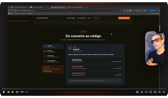 Aula em vídeo do Método Odisseia